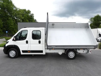 Peugeot Boxer wywrotka trojstronna 165KM S62476 - bok tyl