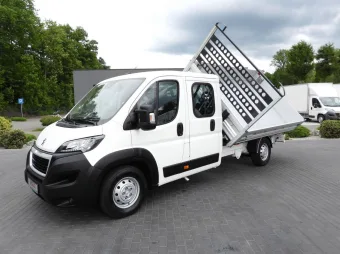 Peugeot Boxer wywrotka trojstronna 165KM S62476 - podwozie