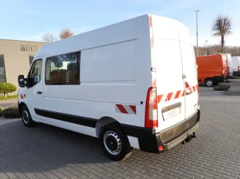 Renault Master brygadówka 145KM 081895 - bok tyl