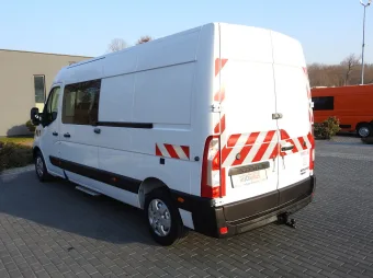 Renault Master brygadówka 130KM 734027 - bok tyl