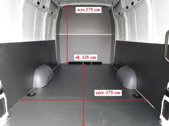 Renault Master brygadówka 165KM 434867 - bok zabudowy