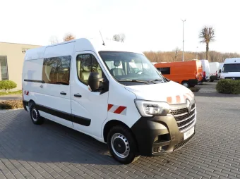 Renault Master brygadówka 145KM 081895 - przod prawy