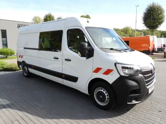 Renault Master brygadówka 135KM 326796 - przod prawy