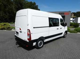 Renault Master brygadówka 135KM 459296 - siedzenia
