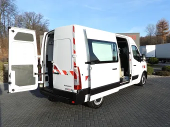 Renault Master brygadówka 145KM 081895 - tyl