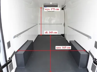 Renault Master furgon chłodnia 150KM 694588 - bok zabudowy