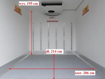 Renault Master kontener chłodnia 165KM 068736 - siedzenia