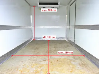 Renault Master kontener chłodnia 145KM 405741 - tyl zabudowy