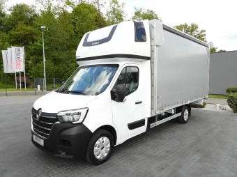 Renault Master skrzynia plandeka 10 palet 165KM 972721 - przód lewy