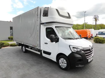 Renault Master skrzynia plandeka 10 palet 165KM 972721 - przód prawy