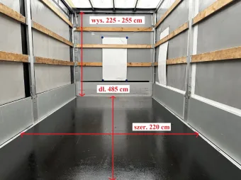 Renault Master skrzynia plandeka 10 palet 165KM 972721 - zabudowa