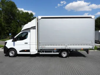 Renault Master skrzynia plandeka 10 palet 170KM 081555 - bok prawy