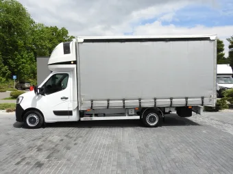 Renault Master skrzynia plandeka 10 palet 165KM 106876 - bok prawy