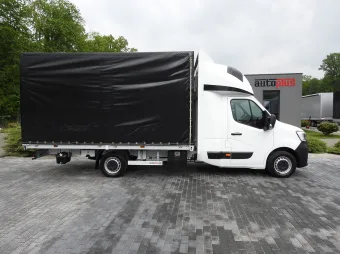 Renault Master skrzynia plandeka 10 palet 165KM 363110 - bok prawy