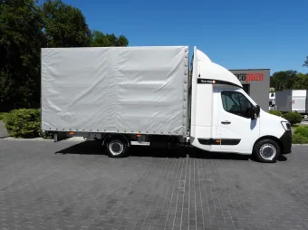 Renault Master skrzynia plandeka 10 palet 165KM 414028 - bok prawy