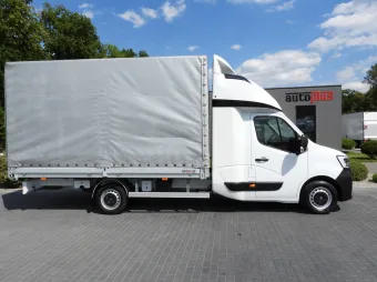 Renault Master skrzynia plandeka 8 palet 165KM 414173 - bok prawy