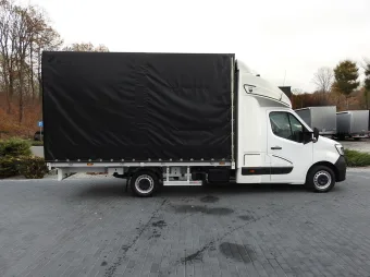 Renault Master skrzynia plandeka 10 palet 165KM 549550 - bok prawy