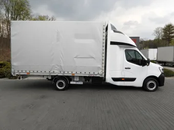 Renault Master skrzynia plandeka 10 palet 165KM 553225 - bok prawy