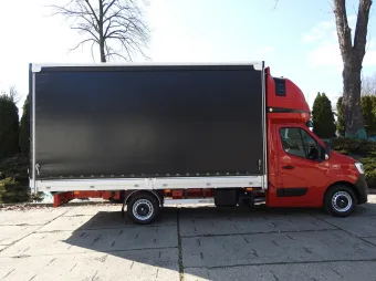 Renault Master skrzynia plandeka 10 palet 165KM 594417 - bok prawy