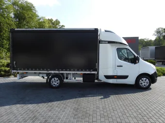 Renault Master skrzynia plandeka 8 palet 170KM 613631 - bok prawy