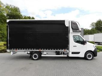 Renault Master skrzynia plandeka 10 palet 165KM 685463 - bok prawy