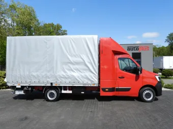 Renault Master skrzynia plandeka 8 palet 165KM 754052 - bok prawy