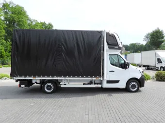 Renault Master skrzynia plandeka 10 palet 165KM 940813 - bok prawy