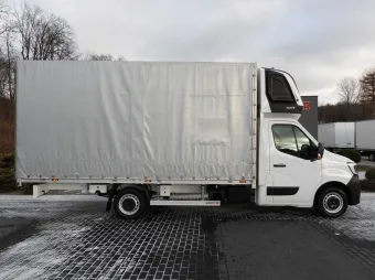 Renault Master skrzynia plandeka 10 palet 165KM 980587 - bok prawy