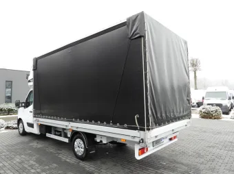 Renault Master skrzynia plandeka 10 palet 165KM 014916 - bok tyl