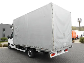 Renault Master skrzynia plandeka 10 palet 165KM 027648 - bok tyl