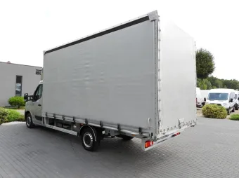 Renault Master skrzynia plandeka 10 palet 165KM 071422 - bok tyl