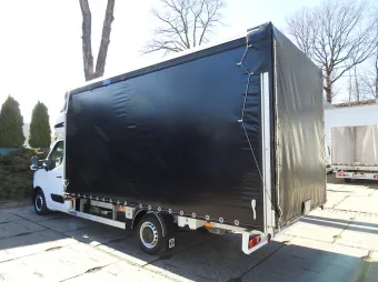 Renault Master skrzynia plandeka 10 palet 165KM 088722 - bok tyl