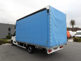 Renault Master skrzynia plandeka 10 palet 165KM 104473 - bok tyl