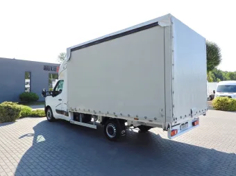 Renault Master skrzynia plandeka 10 palet 165KM 130368 - bok tyl