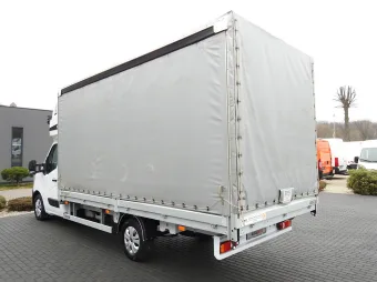 Renault Master skrzynia plandeka 10 palet 165KM 162171 - bok tyl