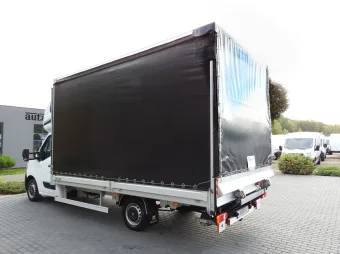 Renault Master skrzynia plandeka 10 palet 165KM 236577 - bok tyl