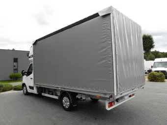 Renault Master skrzynia plandeka 10 palet 165KM 332440 - bok tyl