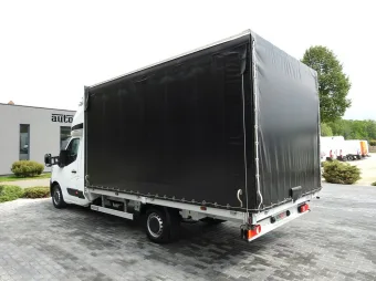 Renault Master skrzynia plandeka 10 palet 165KM 363110 - bok tyl
