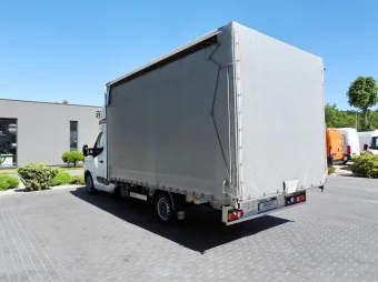 Renault Master skrzynia plandeka 10 palet 165KM 414028 - bok tyl