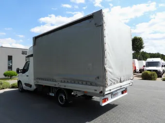 Renault Master skrzynia plandeka 8 palet 165KM 414173 - bok tyl