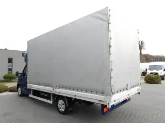 Renault Master skrzynia plandeka 10 palet 165KM 430338 - bok tyl