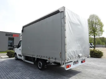 Renault Master skrzynia plandeka 10 palet 165KM 527917 - bok tyl