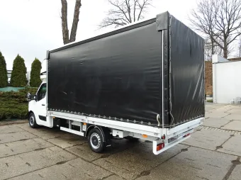 Renault Master skrzynia plandeka 10 palet 165KM 537250 - bok tyl