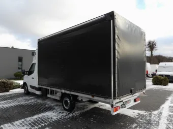 Renault Master skrzynia plandeka 9 palet 165KM 541688 - bok tyl