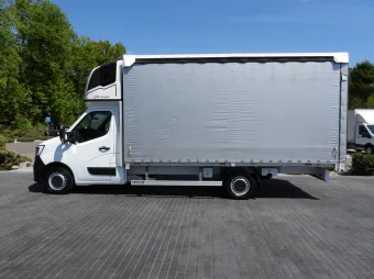 Renault Master skrzynia plandeka 10 palet 165KM 541728 - bok tyl
