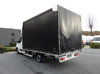 Renault Master skrzynia plandeka 10 palet 165KM 549550 - bok tyl