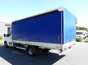 Renault Master skrzynia plandeka 10 palet 165KM 560534 - bok tyl