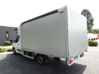 Renault Master skrzynia plandeka 10 palet 165KM 583857 - bok tyl