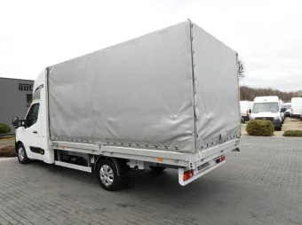 Renault Master skrzynia plandeka 8 palet 165KM 593824 - bok tyl