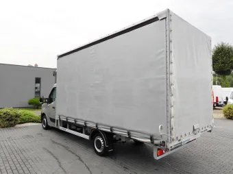 Renault Master skrzynia plandeka 10 palet 165KM 593853 - bok tyl